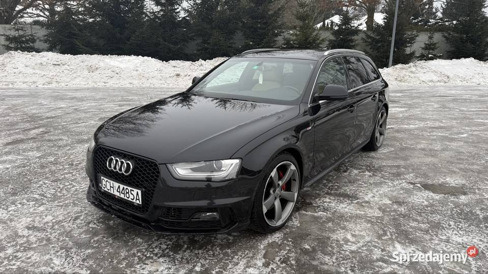 Audi a4 b8 Lift Avant 30tdi sline automat system Start-Stop pomorskie Złotowo