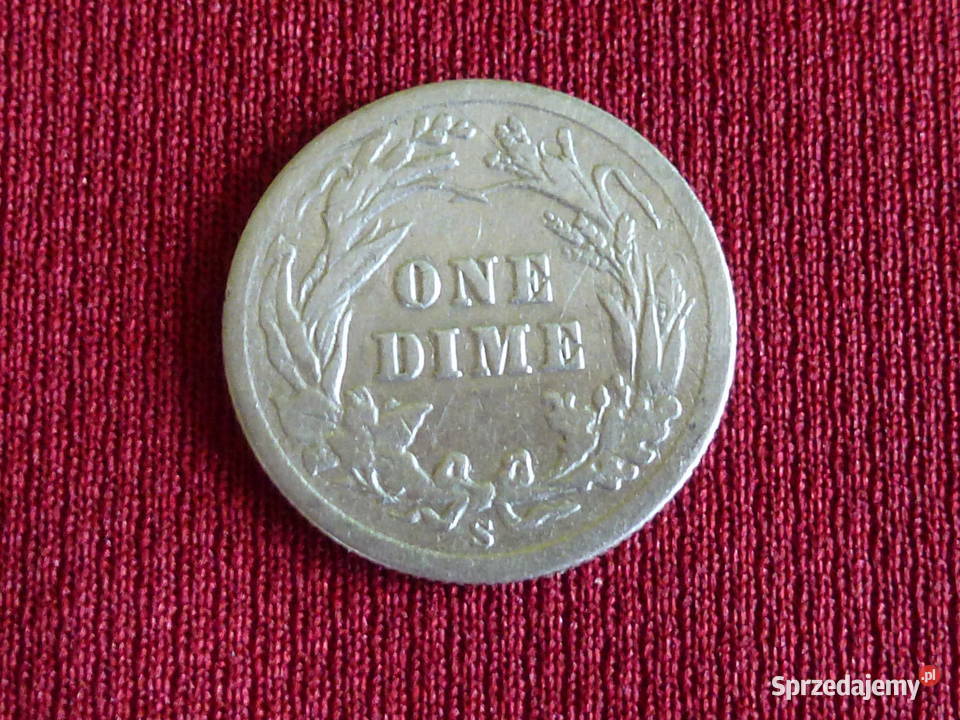 Moneta One Dime z 1906 r mennica San Francisco Warszawa