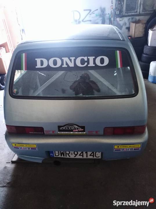 Fiat Cinquecento kjs niebieski dolnośląskie Garncarsko sprzedam
