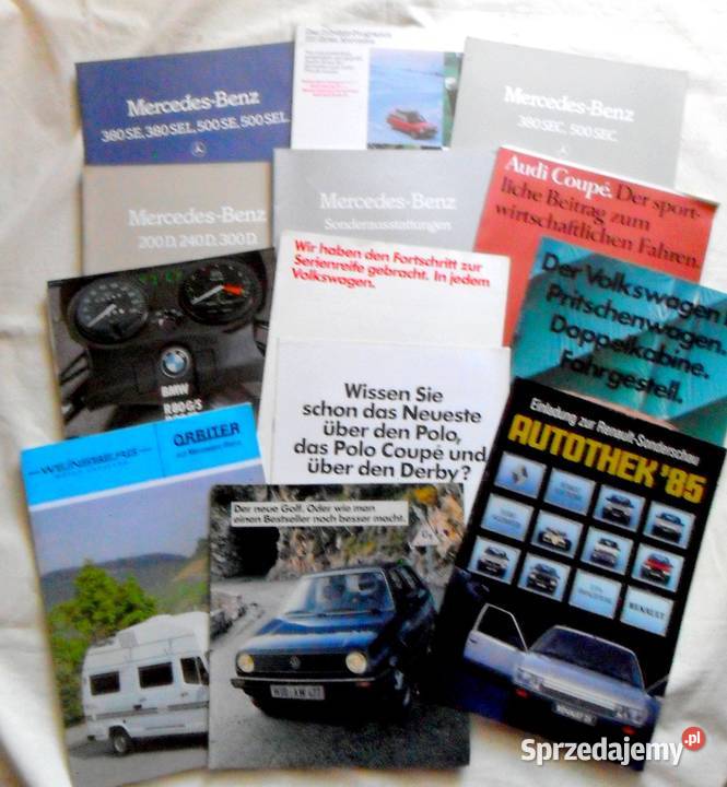 Broszury Prospekty Katalogi reklamowe aut Pozostałe Biała Podlaska