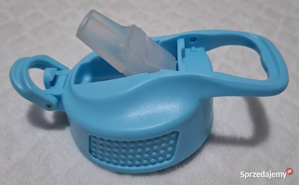 Nakrętka do bidonu na wodę dziubek niebieska 65 Czeladź