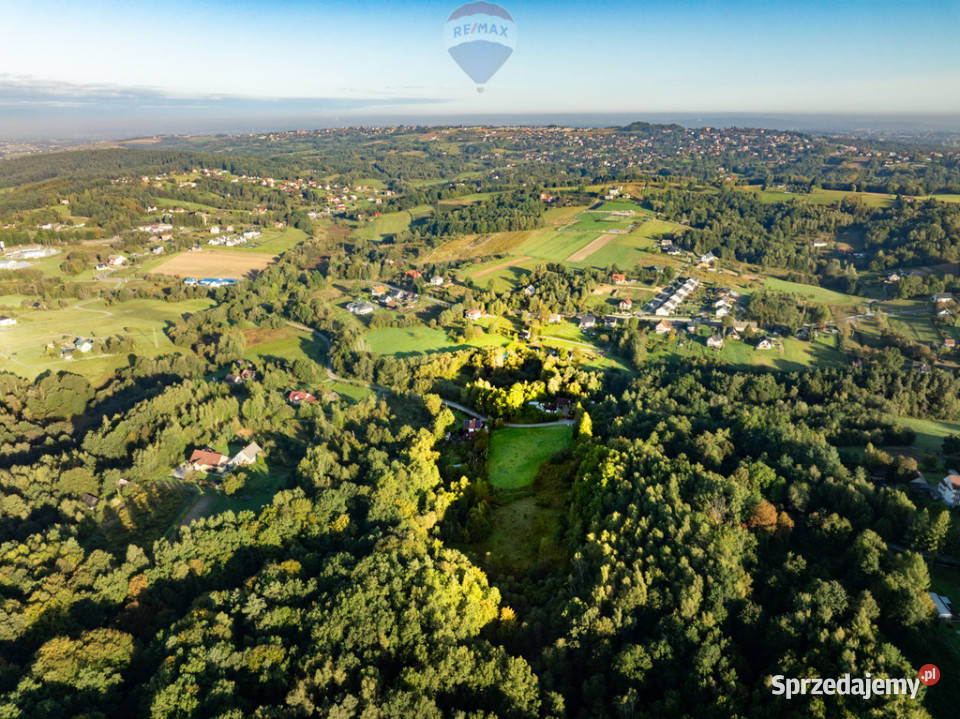 Działka 14 ha Włosań gmina Mogilany siedliskowa