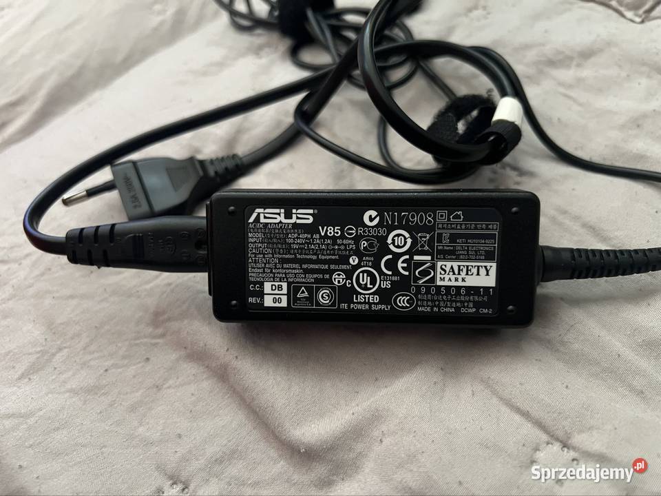 Oryginalny zasilacz Asus 19V 21A ADP40H wtyczka Jaworzno