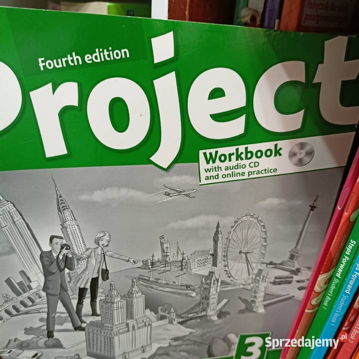 Project 4 ćwiczenia workbook księgarnia językowa Warszawa sprzedam