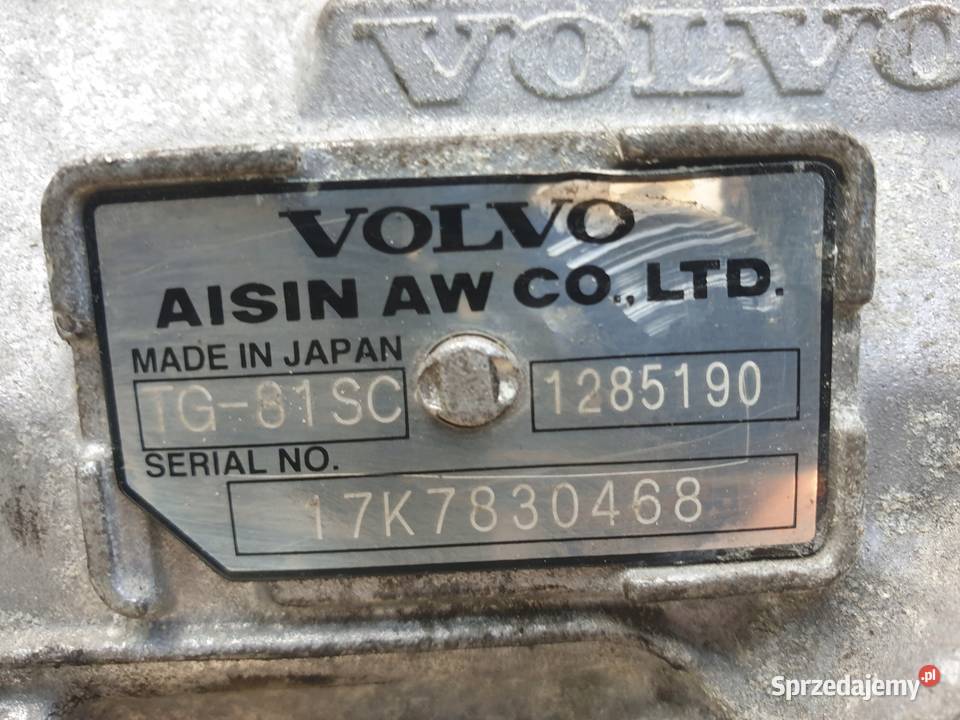 AUTOMATYCZNA SKRZYNIA BIEGÓW Volvo S90 V90 II 20 Chełm