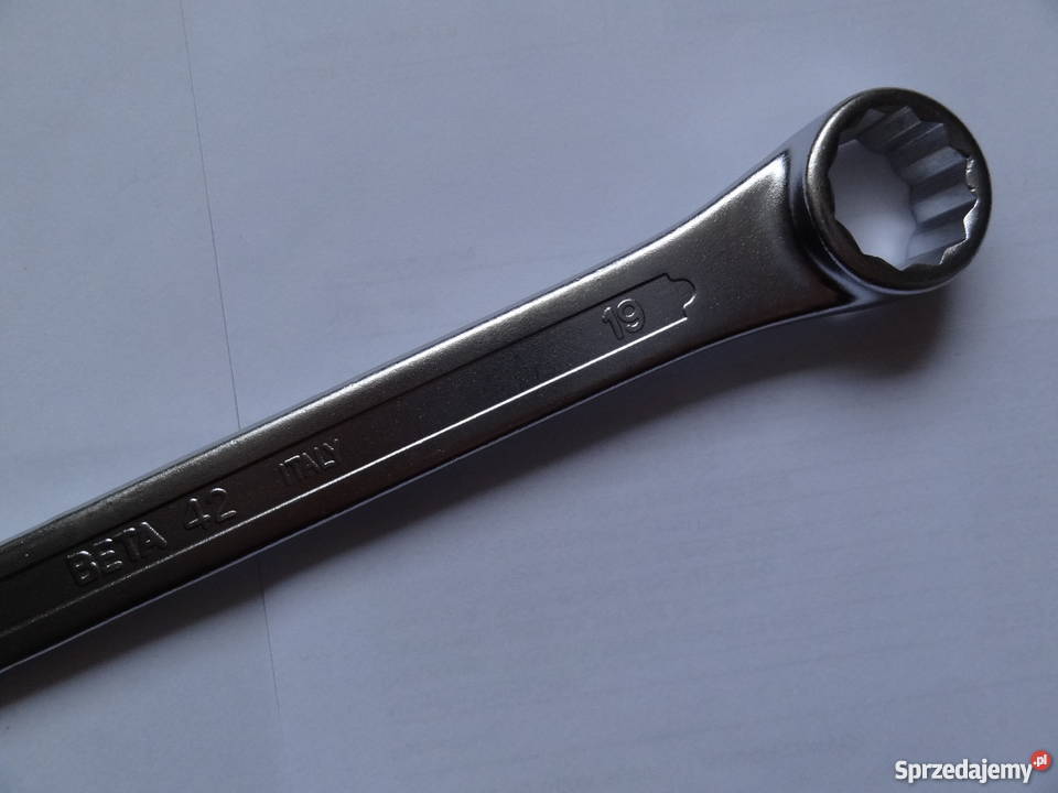 Klucz płasko oczowy 19 mm fmy BETA Ręczne Szczecin