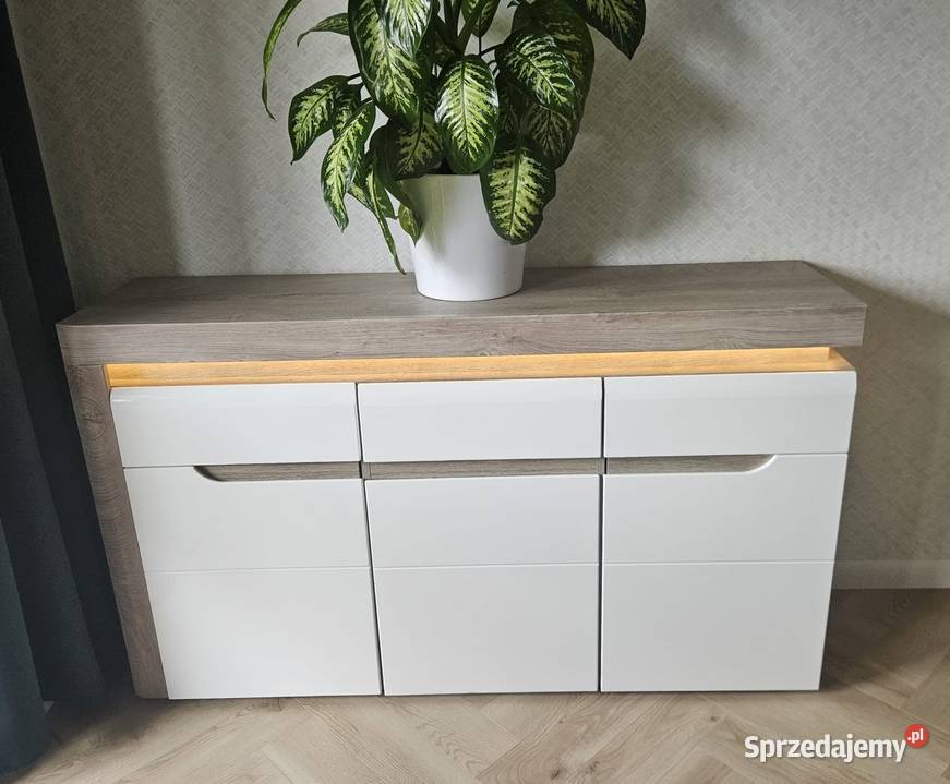 Komplet Mebli IRMA dąbbiały komoda kredens regał Bydgoszcz
