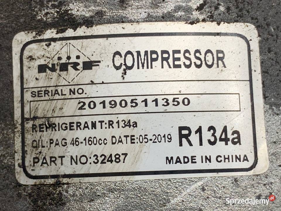 SPRĘŻARKA KLIMATYZACJI OPEL INSIGNIA A 20 160