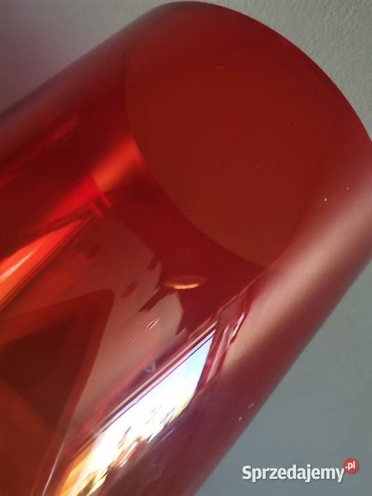 Stary duży wazon szkło Ząbkowice Ludwik Porcelana i szkło Katowice