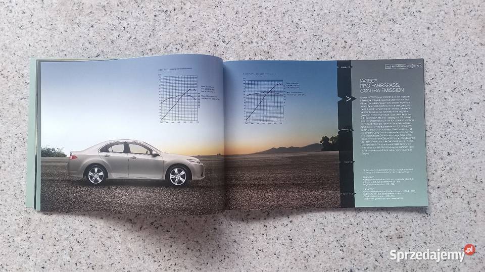 HONDA Accord VIII CU12 Prospekt Bytom