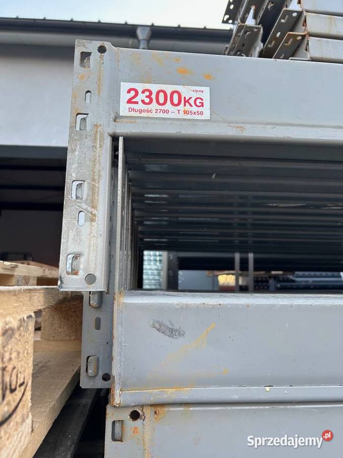 Regały magazynowe paletowe przemysłowe H450 Wieliczka