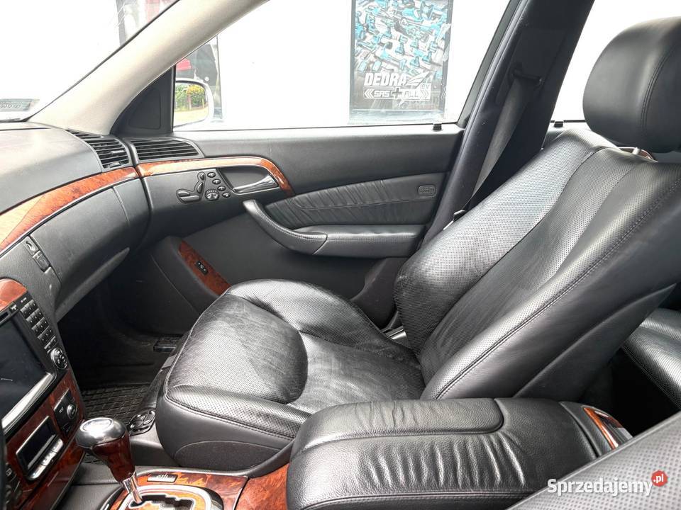 Mercedes Benz S w220 rocznik 2006 krótki LPG wielofunkcyjna kierownica Łochowice