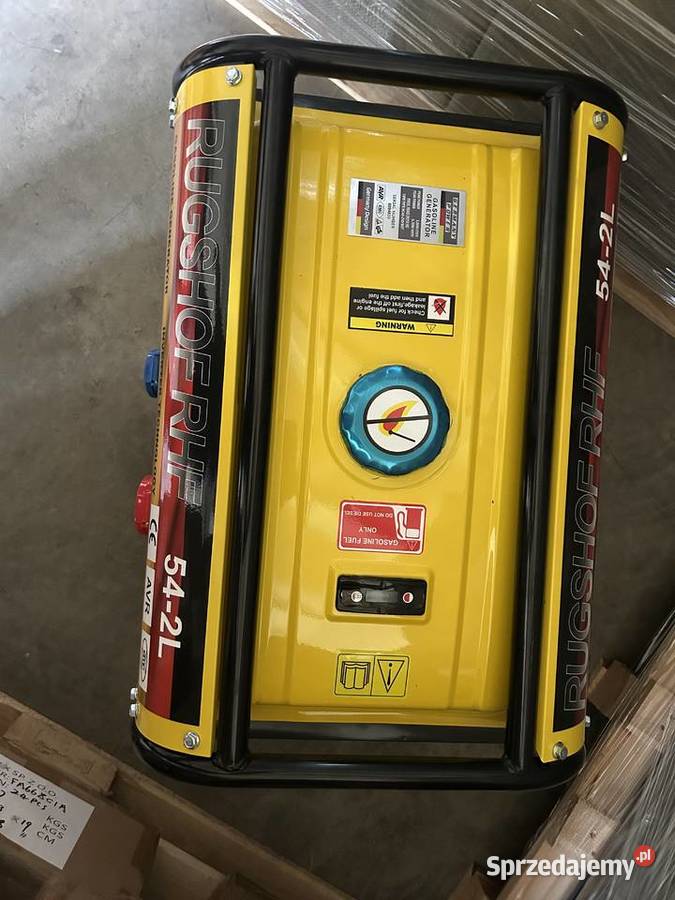 Agregat prądotwórczy generator RUGSHOF RHF 542L Agregaty prądotwórcze Żywiec