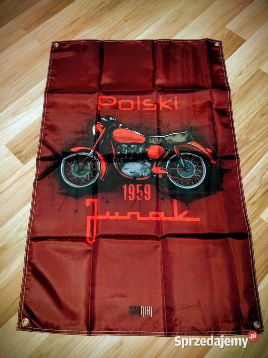 Baner plakat flaga MZ ETZ 250 Simson SHL gazela Gadgety motoryzacyjne Gniezno