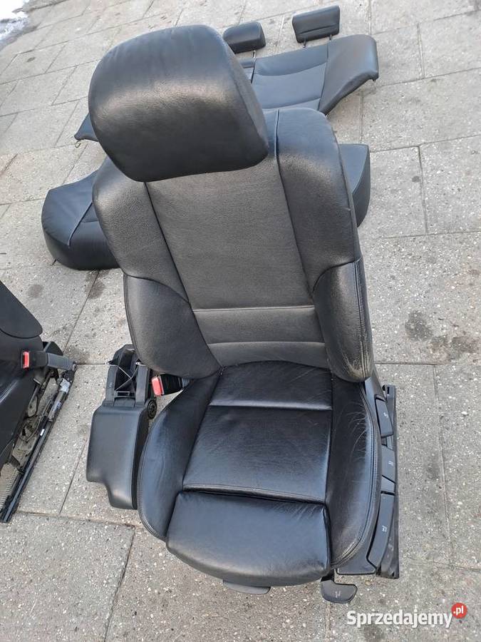 BMW E46 sedan komplet foteli skóra plus Rok produkcji 2005 Jastrzębie-Zdrój sprzedam