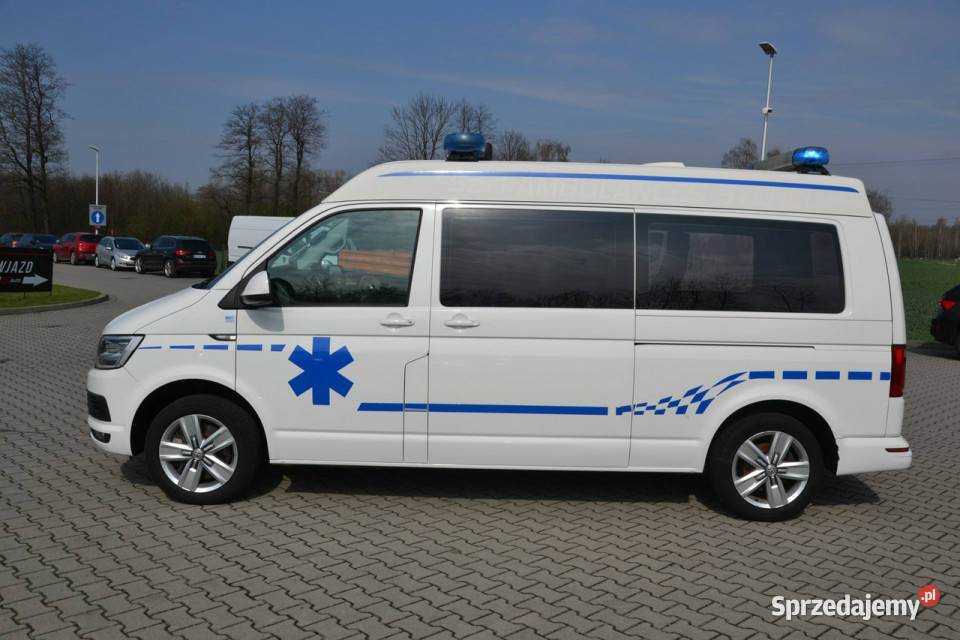 Volkswagen Transporter 20 tdi 204 DSG ambulans nieuszkodzony Kęty
