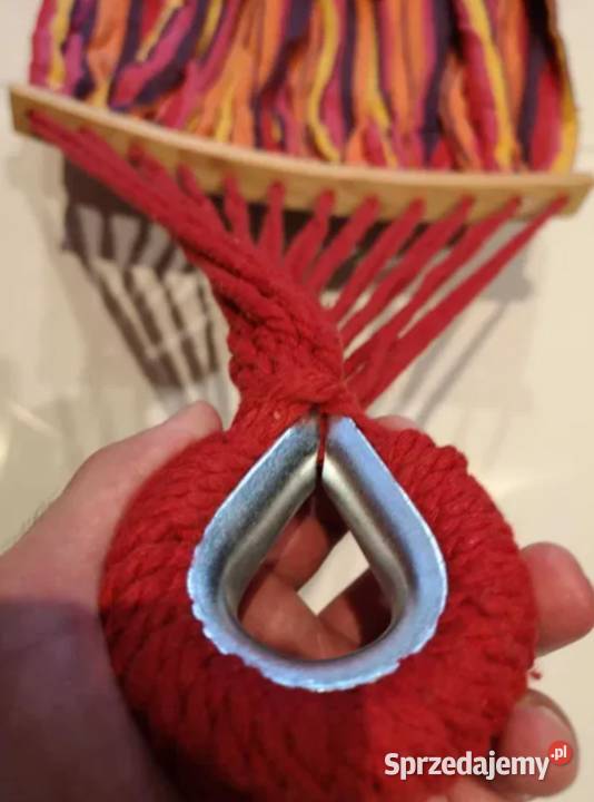 Hamak kolorowy RAINBOW prod Brazylia Mława