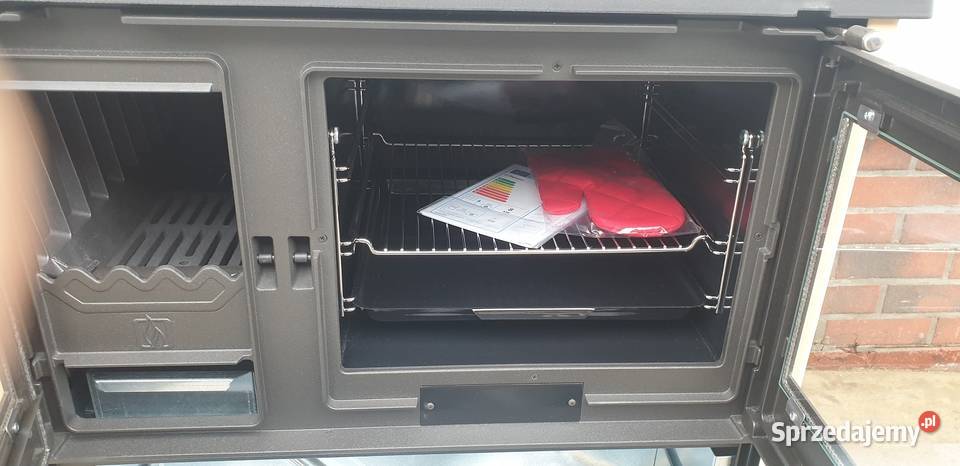 PLAMEN 850 GLAS biała kuchnia żeliwna na drewno drewno Wałbrzych