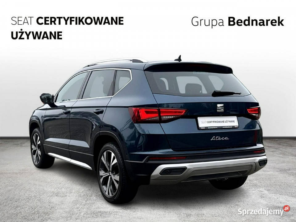 Seat Ateca Bezwypadkowy Salon Polska Serwis ASO elektrycznie ustawiane fotele łódzkie Łódź sprzedam