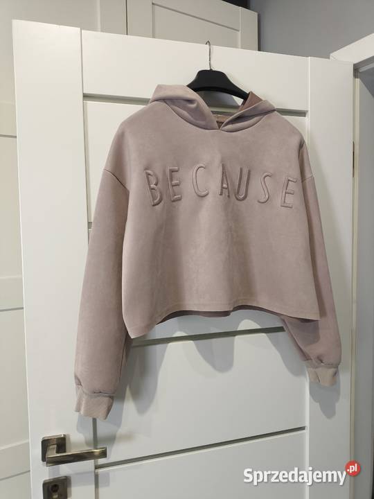 Bluza damska Bershka rozmiar L pudrowy róż Bershka Odzież sportowa wielkopolskie Poznań