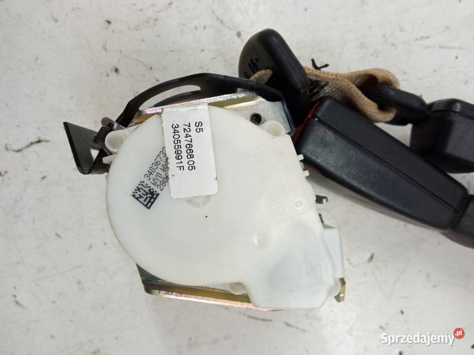 PAS BEZPIECZEŃSTWA ŚRODEK TYŁ KANAPY ZAPINKA KPL świętokrzyskie sprzedam