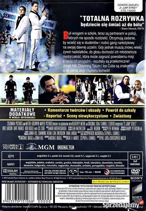 21 JUMP STREET CHANNING TATUM Kalisz sprzedam