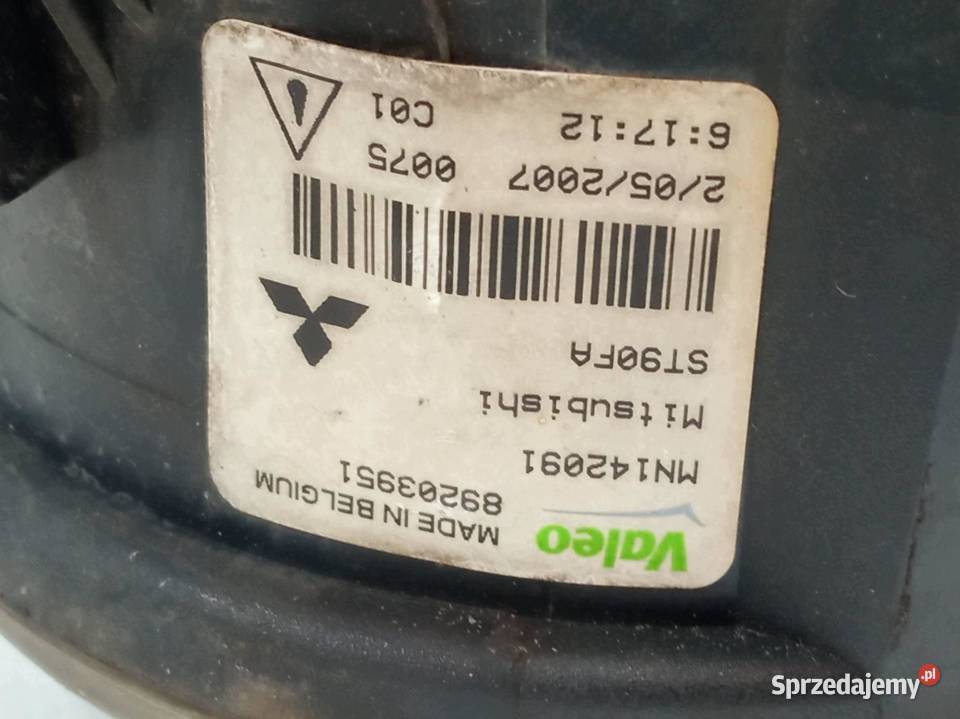 HALOGEN PRZÓD LEWY PRAWY KOMPLET 89203951 Lampy przeciwmgielne świętokrzyskie