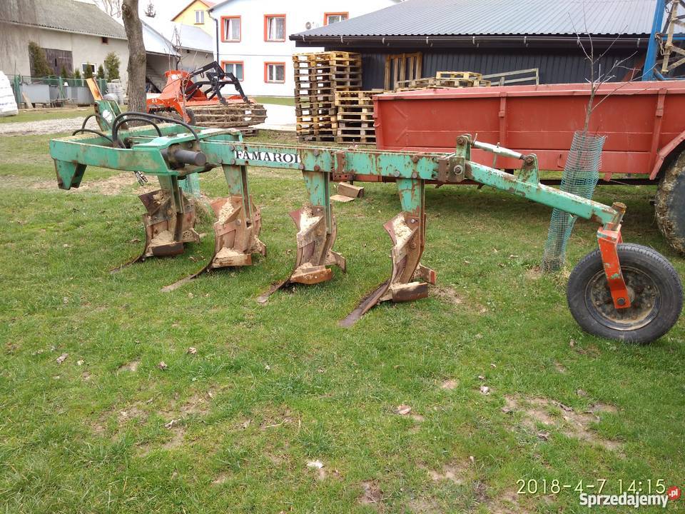 Pług wahadłowy FAMAROL U1251 4 skiby