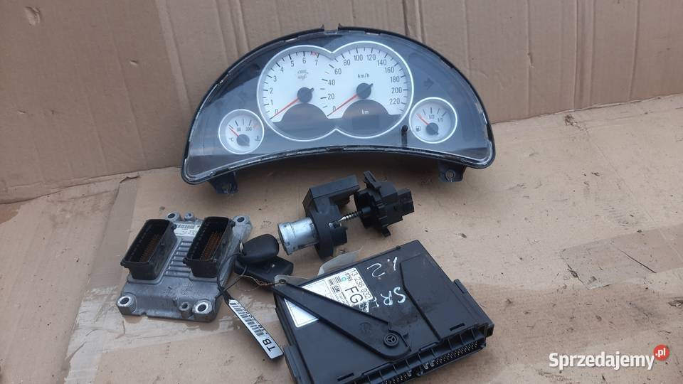 zestaw startowy Opel Corsa C 10 Z10XEP 55354327 dolnośląskie Dębno