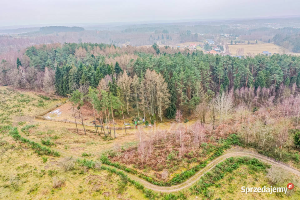 Grunt 2055m2 Zbychowo Żwirowa pomorskie