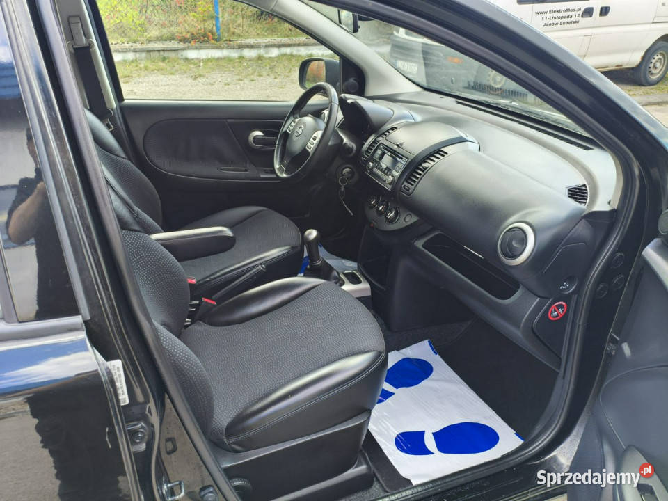 Nissan Note Bezwypadkowy udokumentowany przebieg 1386cm3 lubelskie