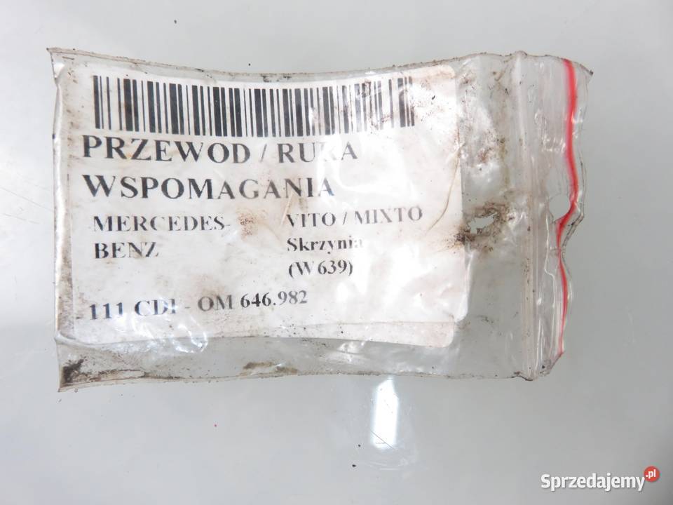 PRZEWÓD WSPOMAGANIA VITO 639 22 CDI