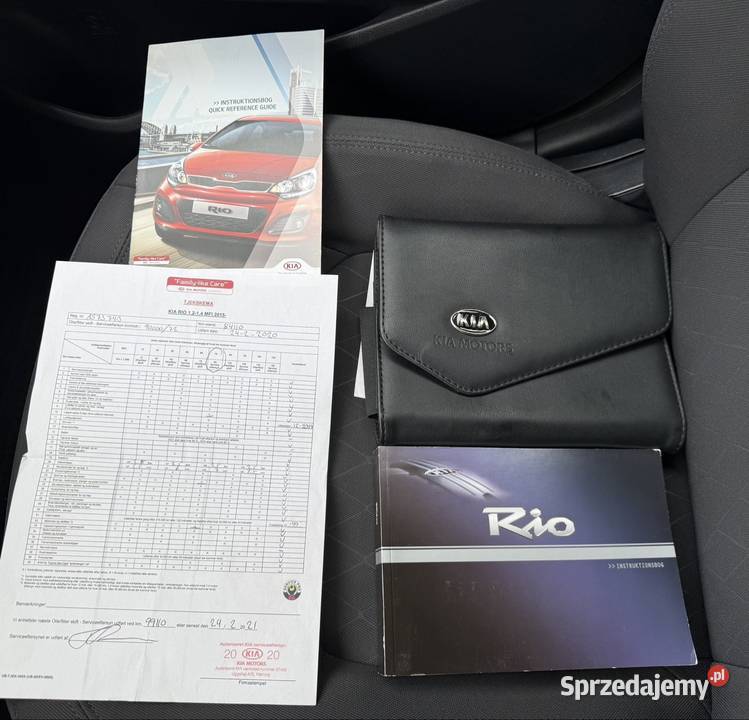 Kia Rio lift 2014r Benzyna Zadbana Szczecin