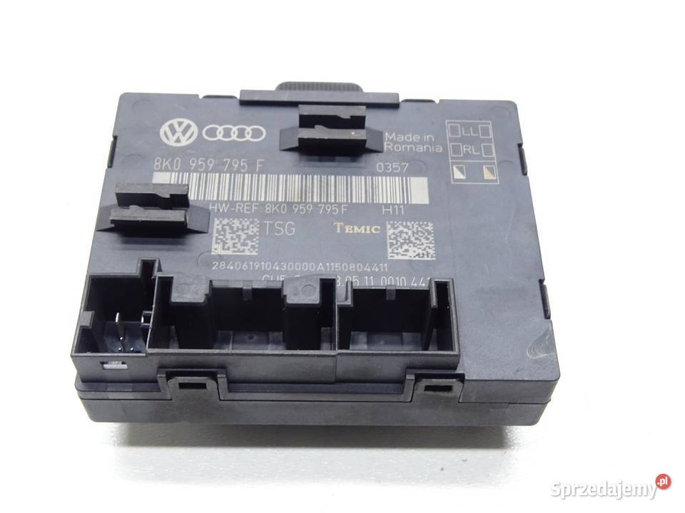 MODUŁ STEROWNIK DRZWI PRAWY TYŁ TYLNY 8K0959795F małopolskie