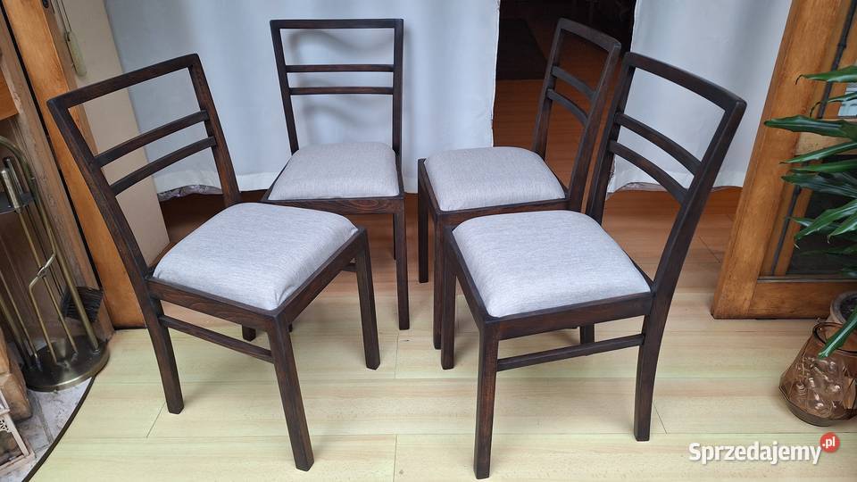 Krzesła GFM 205B Odbowione 2kpl Siedzisk Meble Poznań