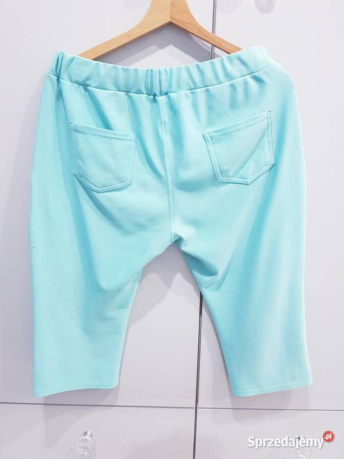 Damskie rybaczki w dużym rozmiarze z małym