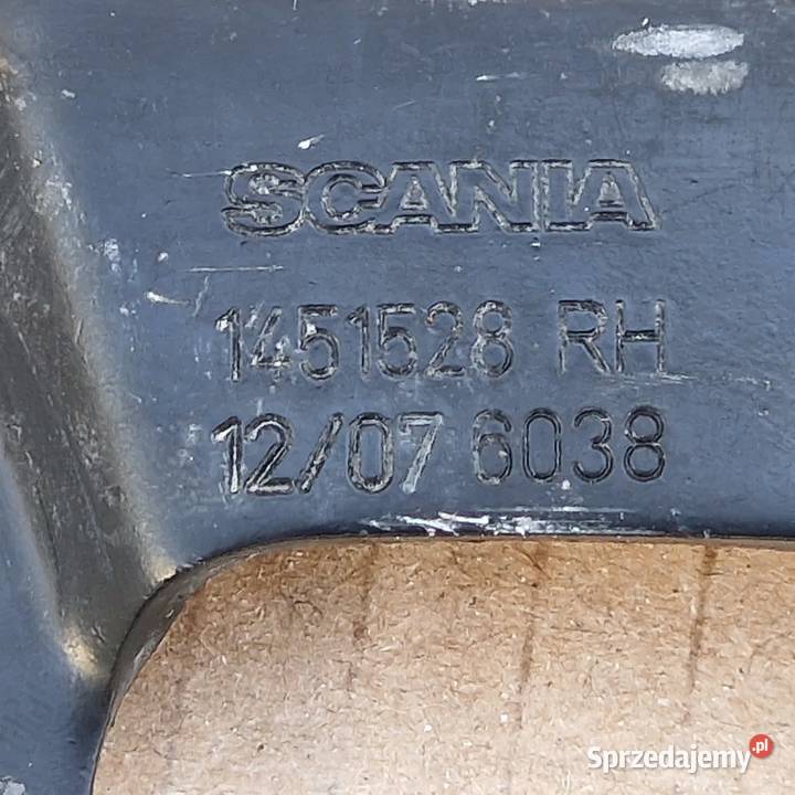 SCANIA R XPI ZAWIAS MASKI GRILLA ORYGINAŁ zawiasy lubuskie Trzciel sprzedam