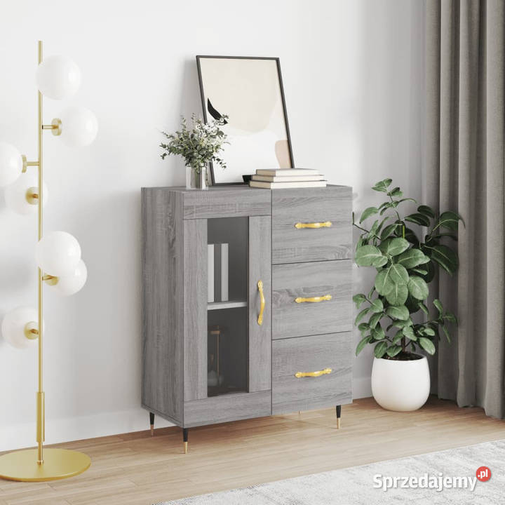 Szafka szary dąb sonoma 695x34x90 materiał Warszawa sprzedam