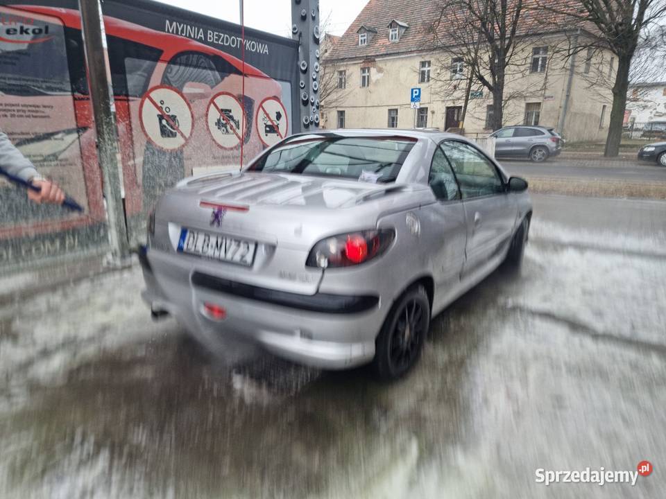 Peugeot 206cc 20 benzyna ZAMIANA nieuszkodzony Legnica