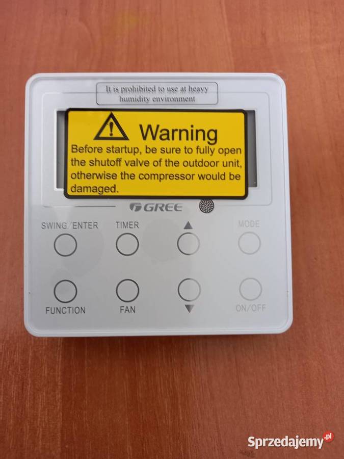 Sterownik GREE przewodowy XK117 mazowieckie Mińsk Mazowiecki