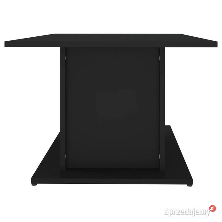 Stolik kawowy czarny 102x555x40 materiał mazowieckie