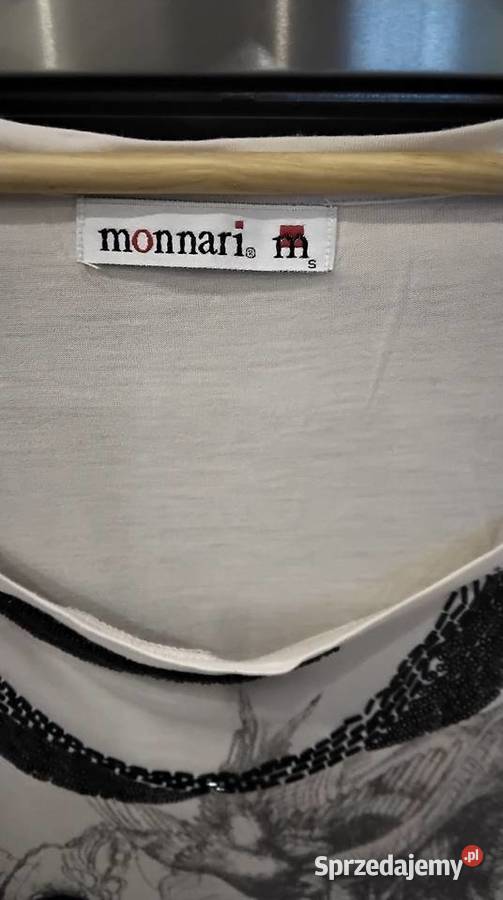 Bluzka Damska MONNARI S Jasny Pudrowy Róż Nowa Sól sprzedam