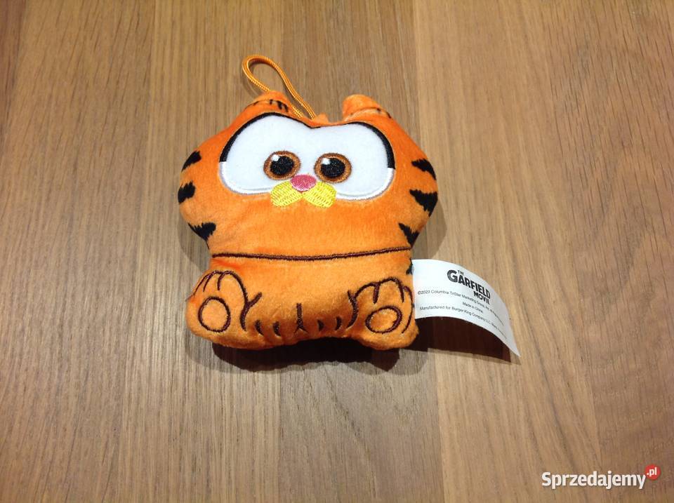 GARFIELD Brelok Pluszowy BURGER KING 2023