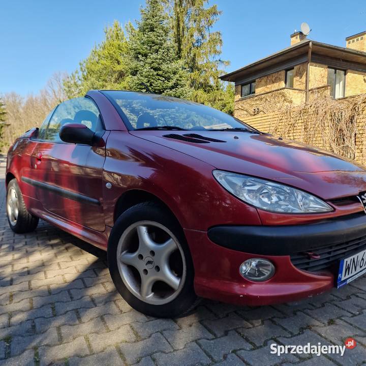 Peugeot 206 CC 16 16V 109 Kabriolet benzyna mazowieckie