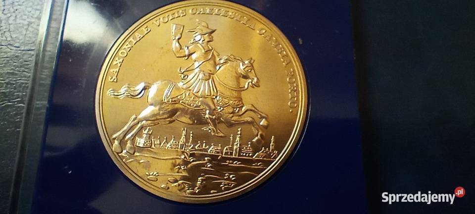 Stare monety Medal August II Mocny 269 Lesko