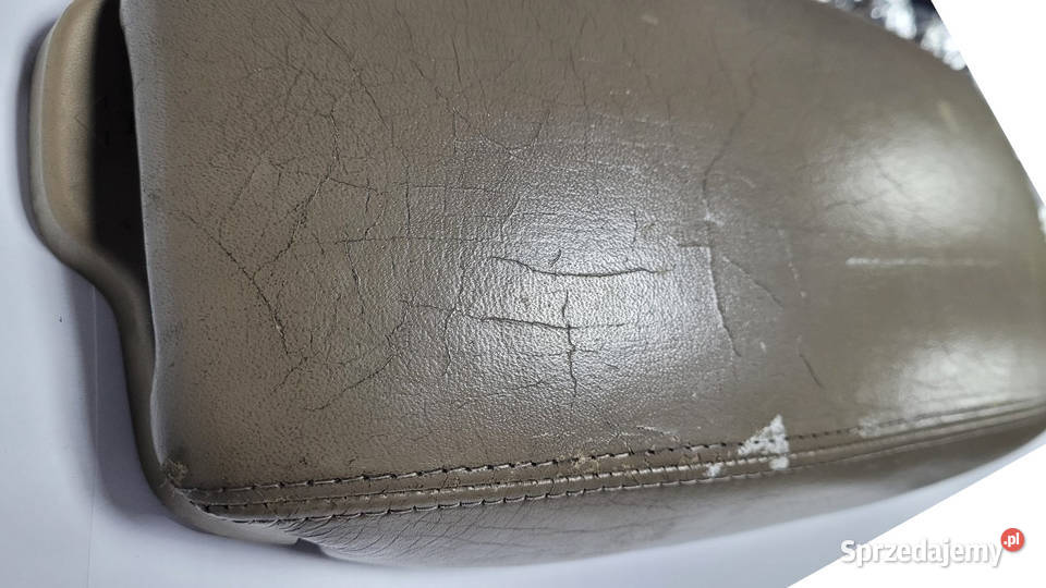 PODŁOKIETNIK VOLVO 740 760 940 960 BEŻOWY SKÓRA śląskie