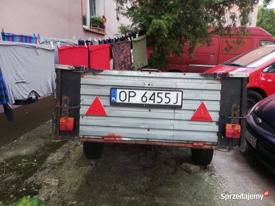 Przyczepa jednoosiowa 260x140x53 Rok produkcji 1992 sprzedam