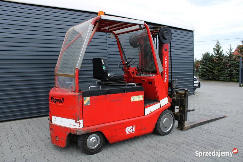 870 Wózek widłowy Lansing Bagnall Foer 980 Łabuńki Pierwsze