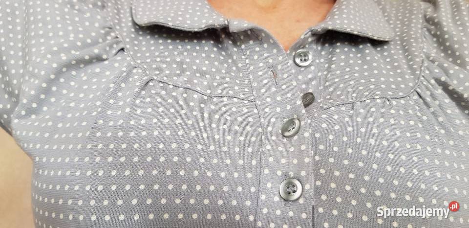 Sukienka szara zapinana pasek długa kobieca sexy Rozkloszowana  Kielce