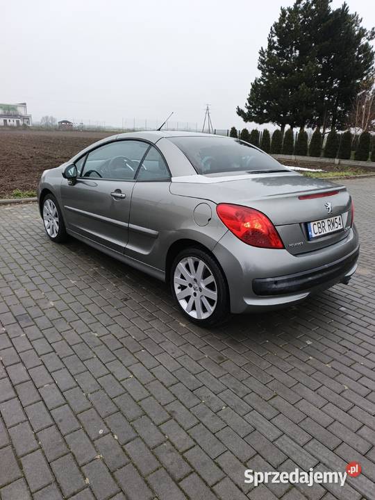 Peugeot 207cc stan nieuszkodzony Brodnica